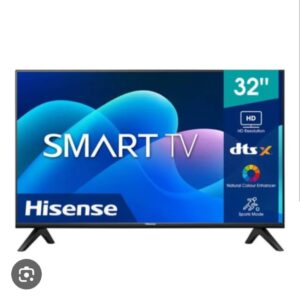 Hisense 32” HD LED Smart TV (32A4H) with TV Stand - Black
