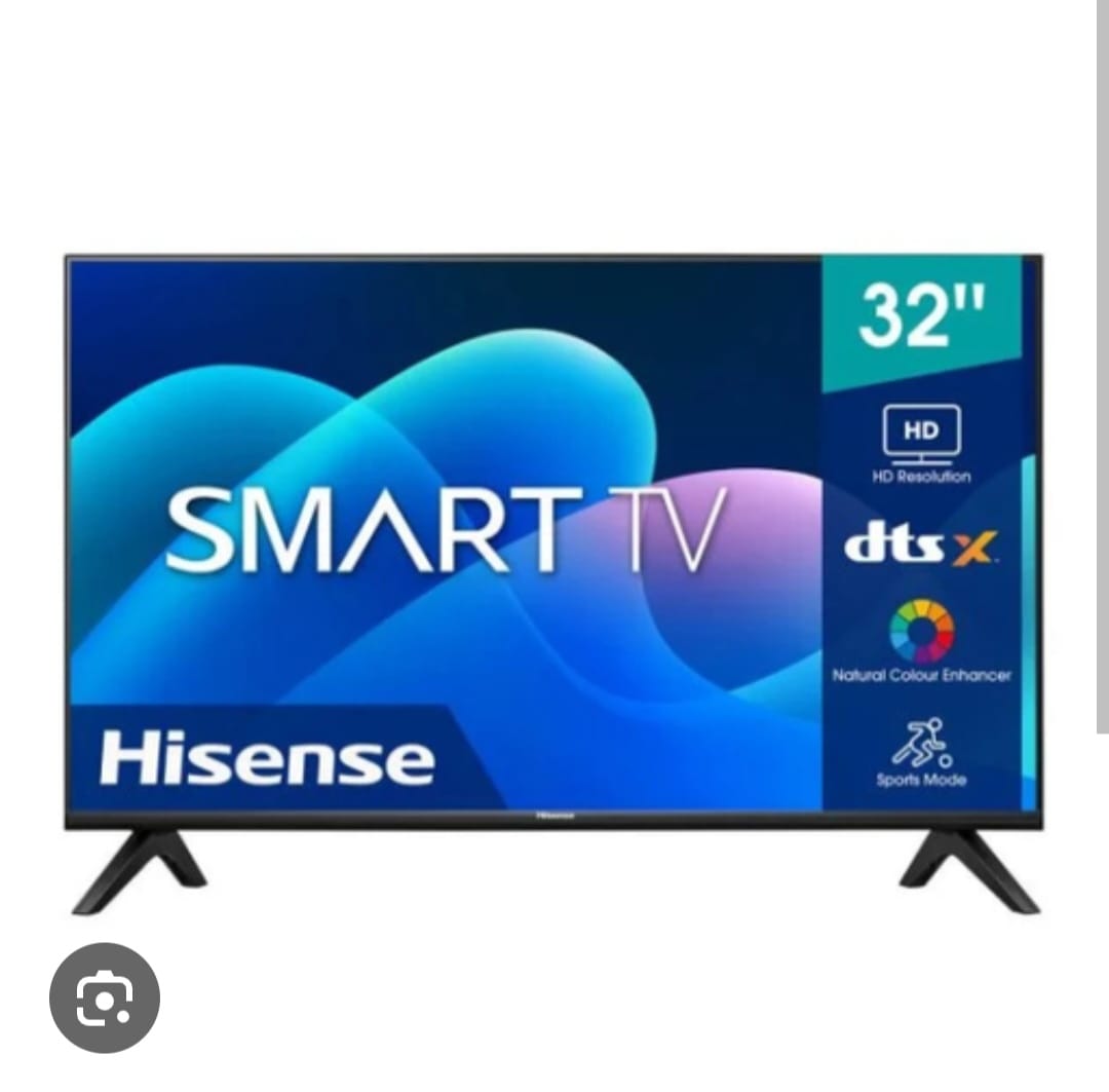 Hisense 32” HD LED Smart TV (32A4H) with TV Stand - Black