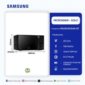 Samsung 23ltrs Microwave